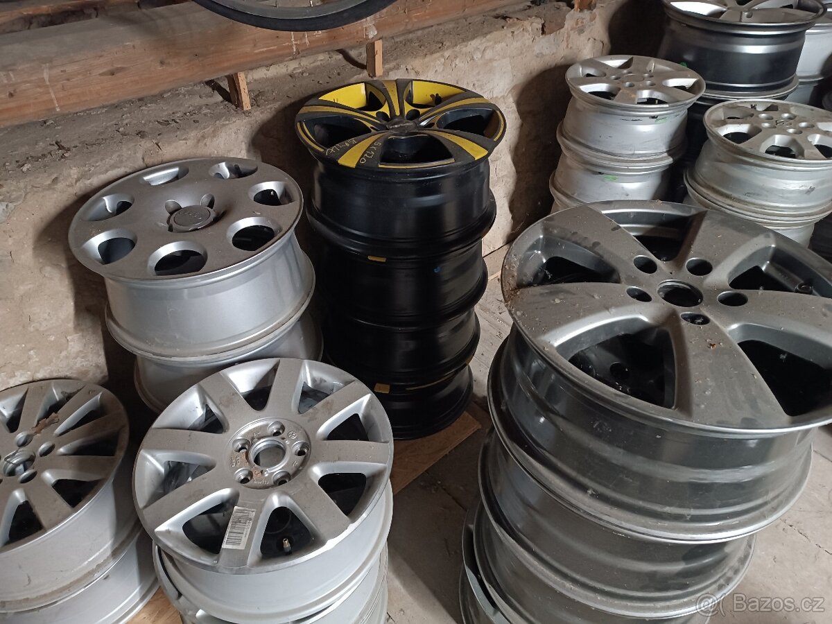 ALU KOLA-PNEU NA RŮZNÉ VOZY 13-14-15-16-17-18-19-20-21 - 7