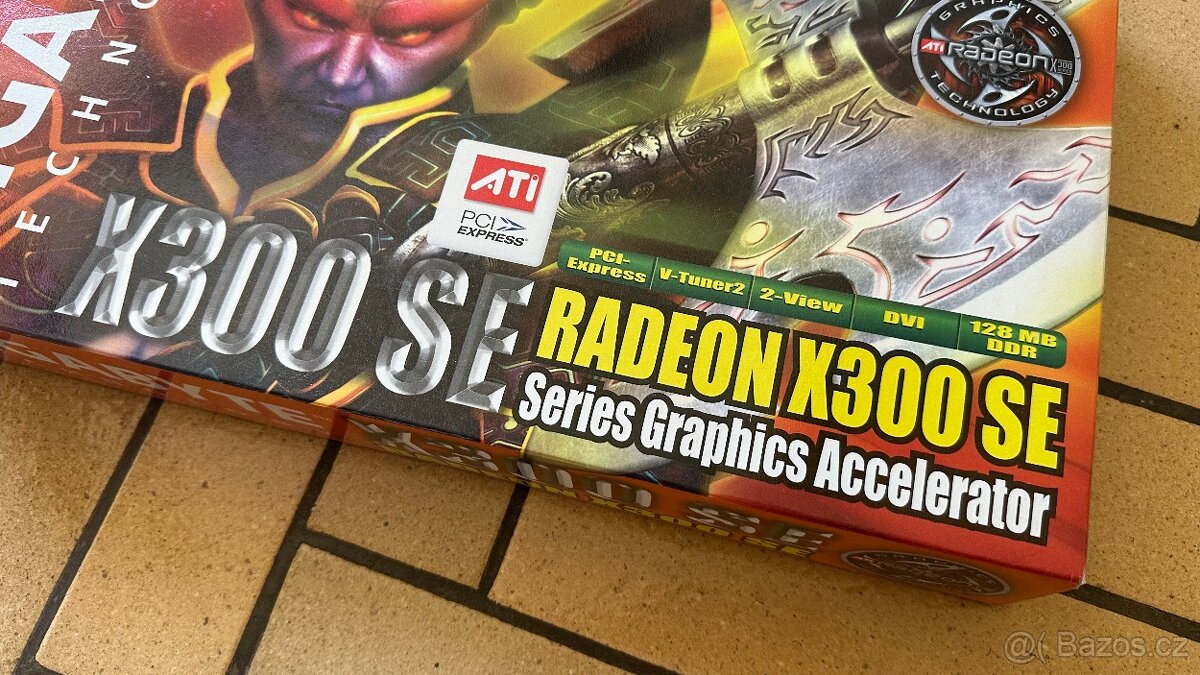 RETRO HW / ATI Radeon X300 SE / 128MB / Kompletní balení - 7