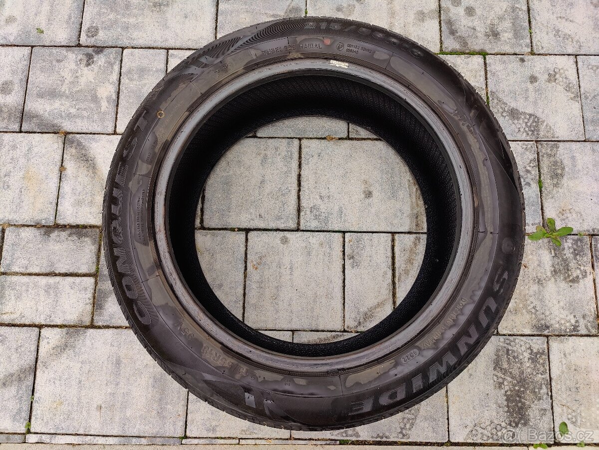 4ks letní pneu Sunwide 215/55 r18, cena za všechny 4 - 7