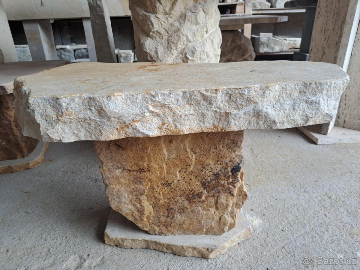 Kamenné kávové stolky - 7