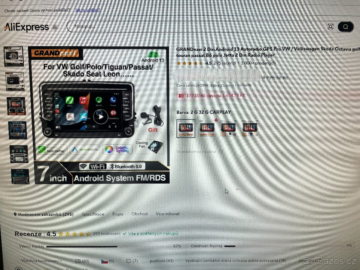 Android rádio VW passat B6 - 7