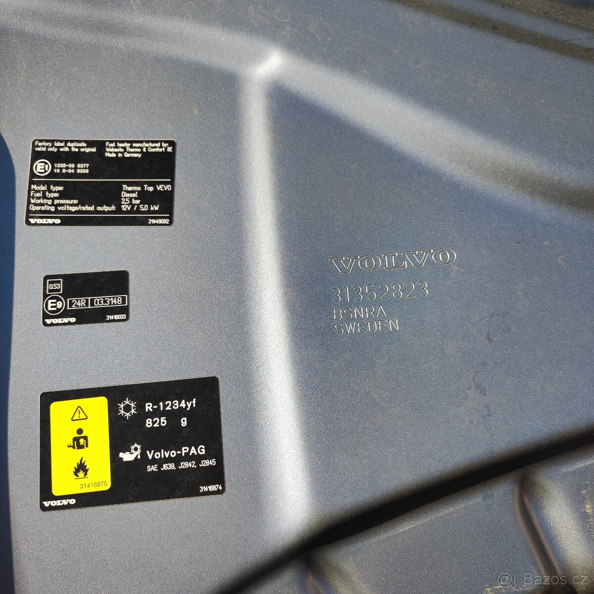 Kapota Volvo V60 S60 facelift - 7