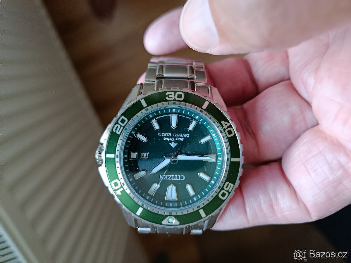 Japan Citizen Promaster BN0199-53X.Nové.Nenošené.Zelené. - 7