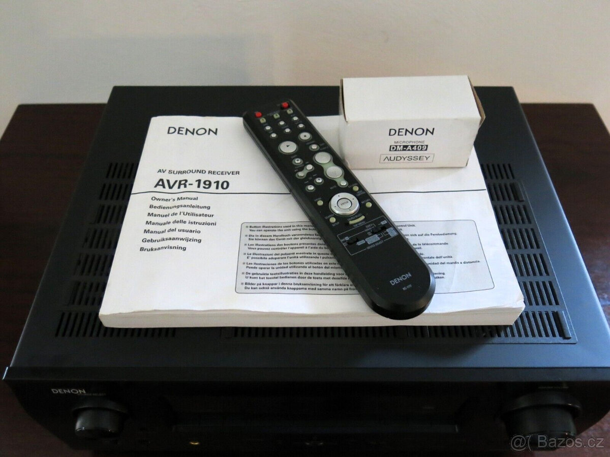 Denon AVR-1910 7.1 AV receiver HDMI, DO, kal.mic, náv., EISA - 7