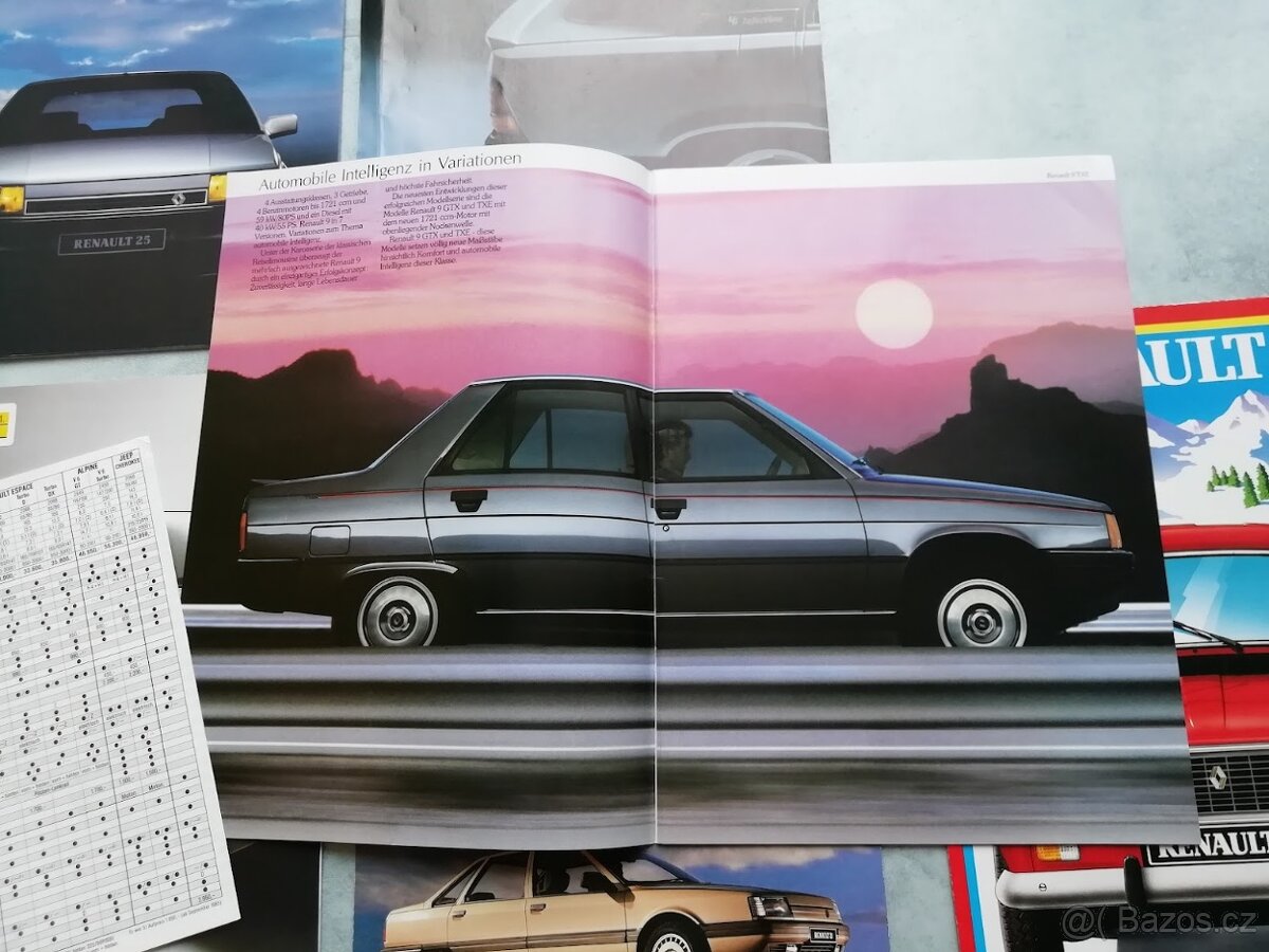 Katalogy Renault 9, 21, 25 - 7