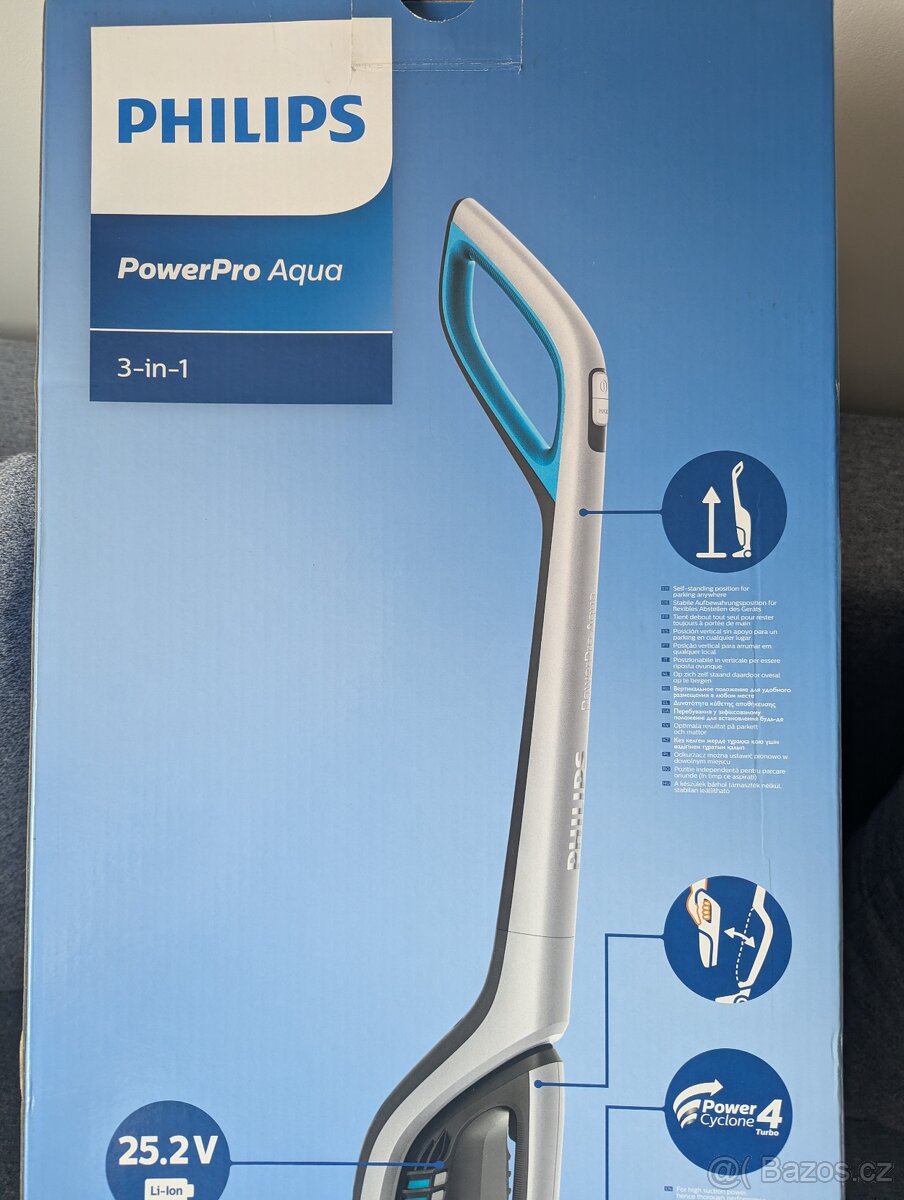 Aku vysavač Philips PowerPro Aqua 3-in-1 - 7