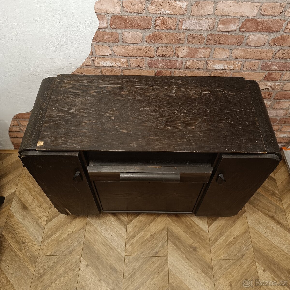 Gramofonová skříňka Halabala Supraphon - 7