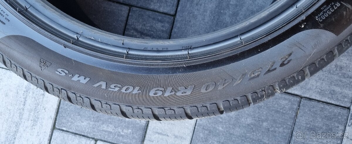 Prodám zimní sadu kol Ford Mustang od 2015 - 7