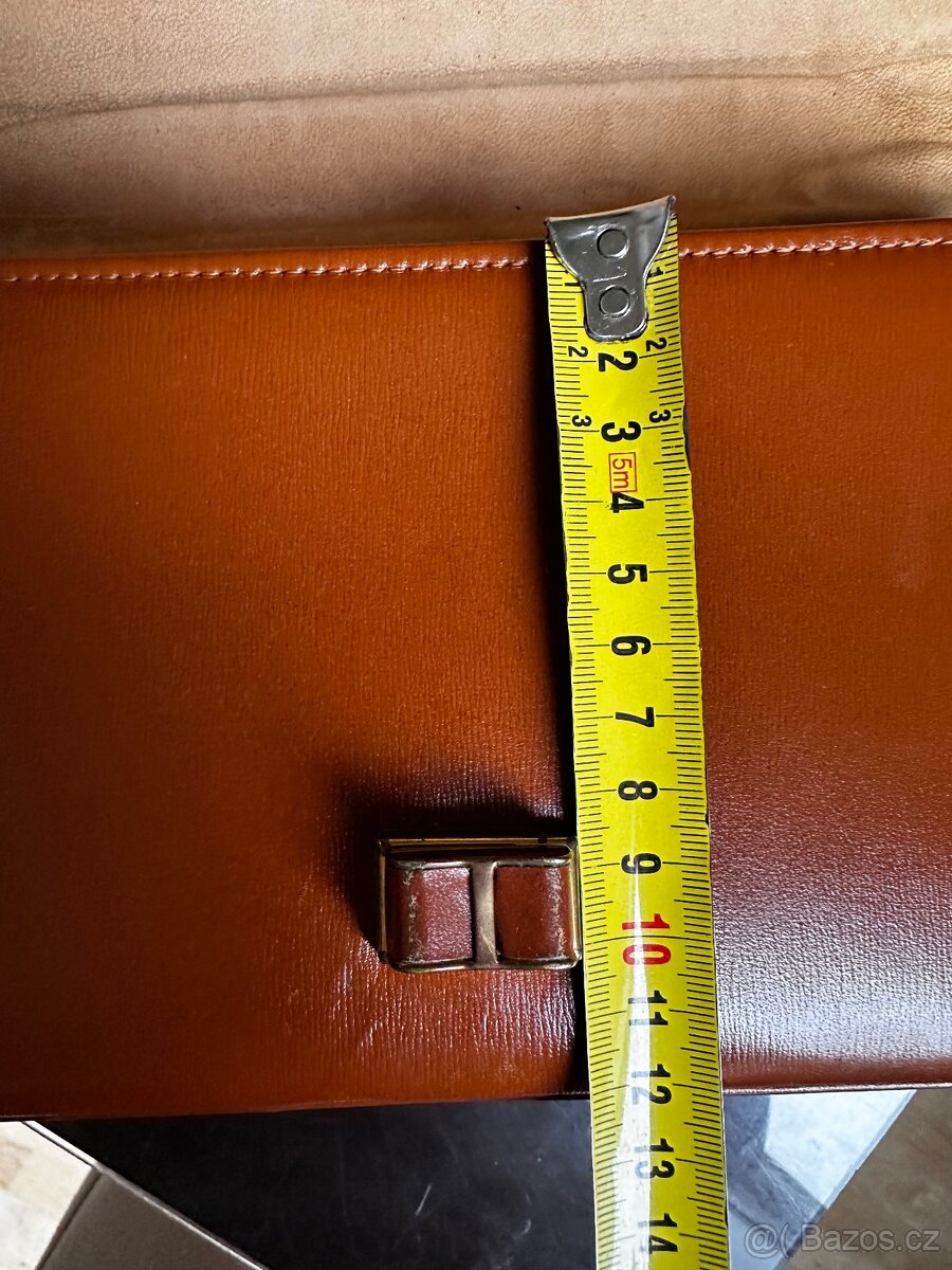 Retro kožená kabelka - 7