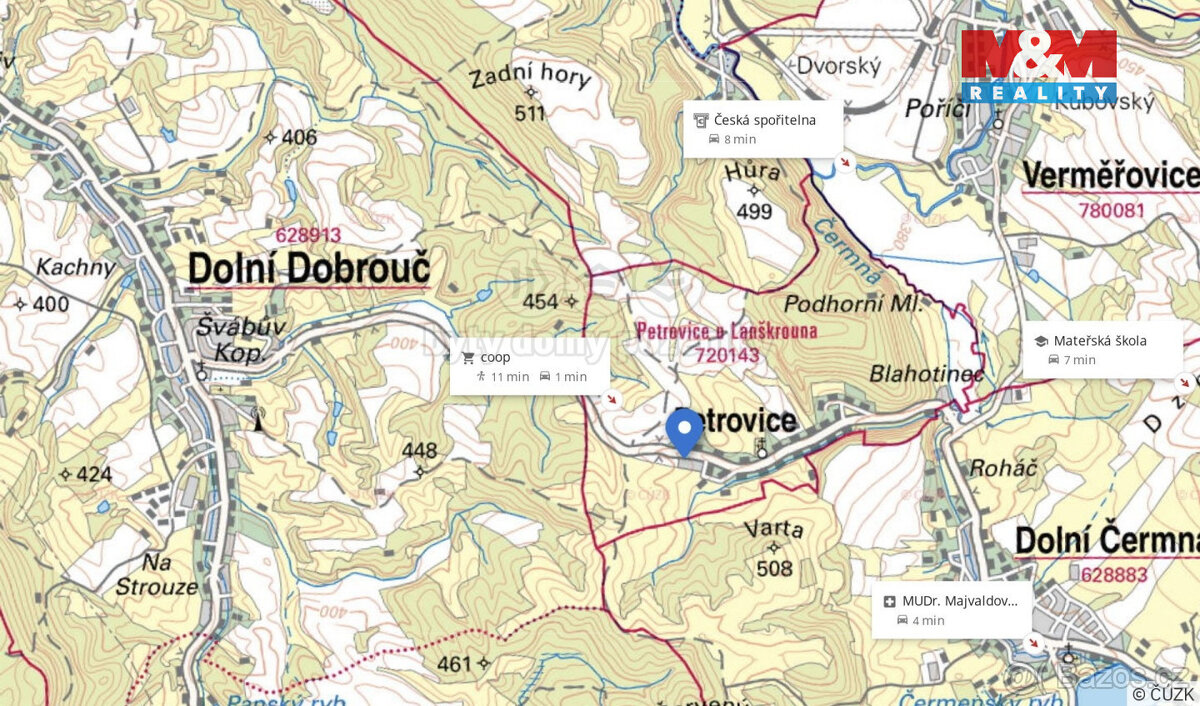 Prodej zahrady, 491 m², Petrovice - 7