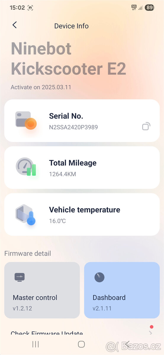 Elektrická koloběžka Ninebot KickScooter E2 - 7