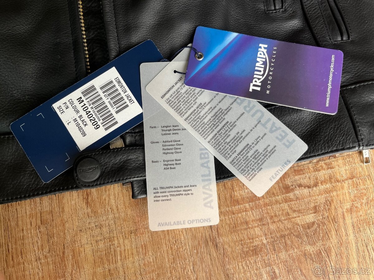 Triumph Edmonton Jacket - kožená bunda - NOVÁ - 7