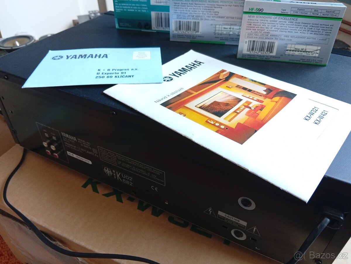 Yamaha KX-W321 stereo cassette deck - 7