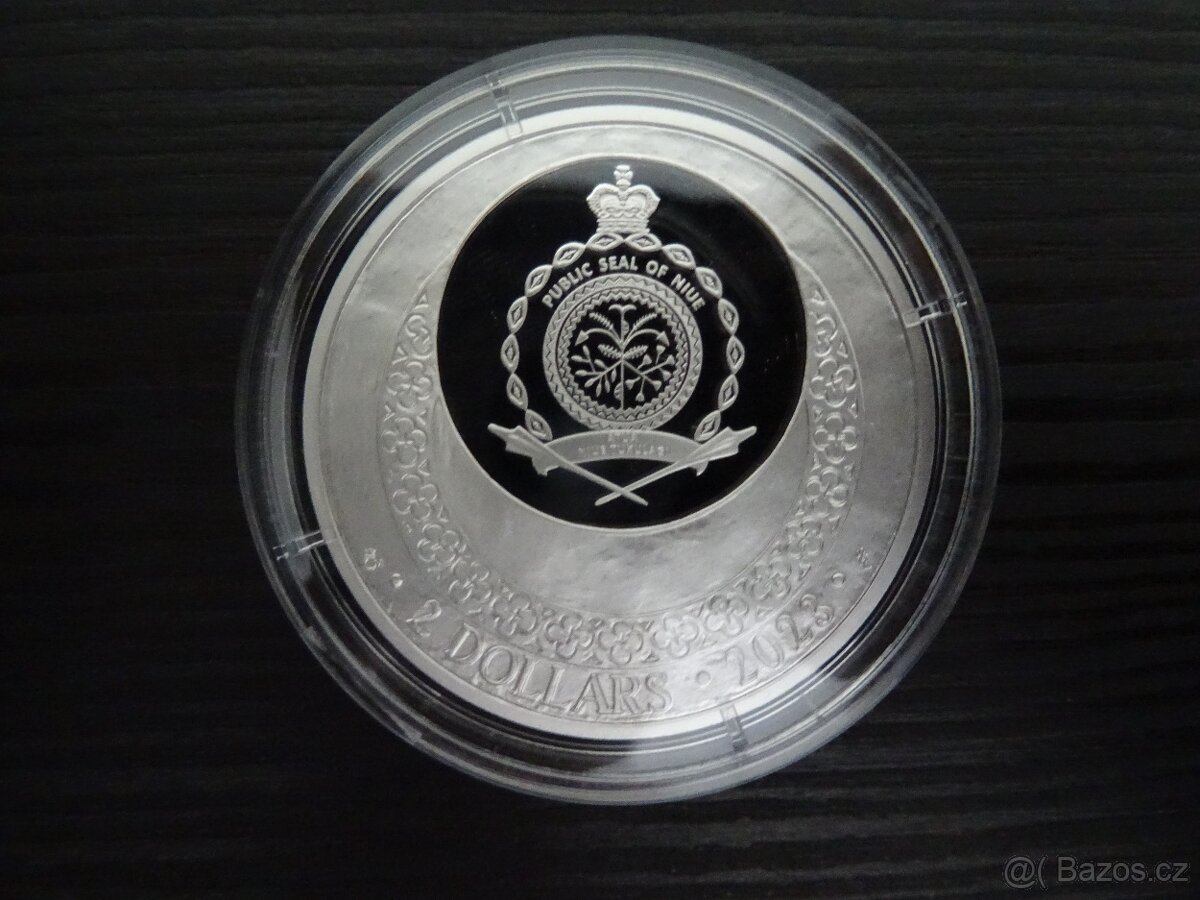 Sada dvou stříbrných mincí Svatovítský poklad - Relikvie sv. - 7