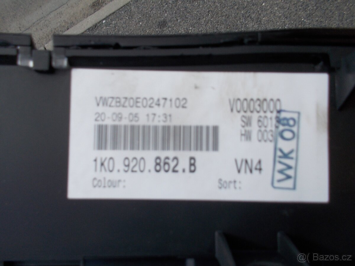 Náhradní díly Golf Plus - 7