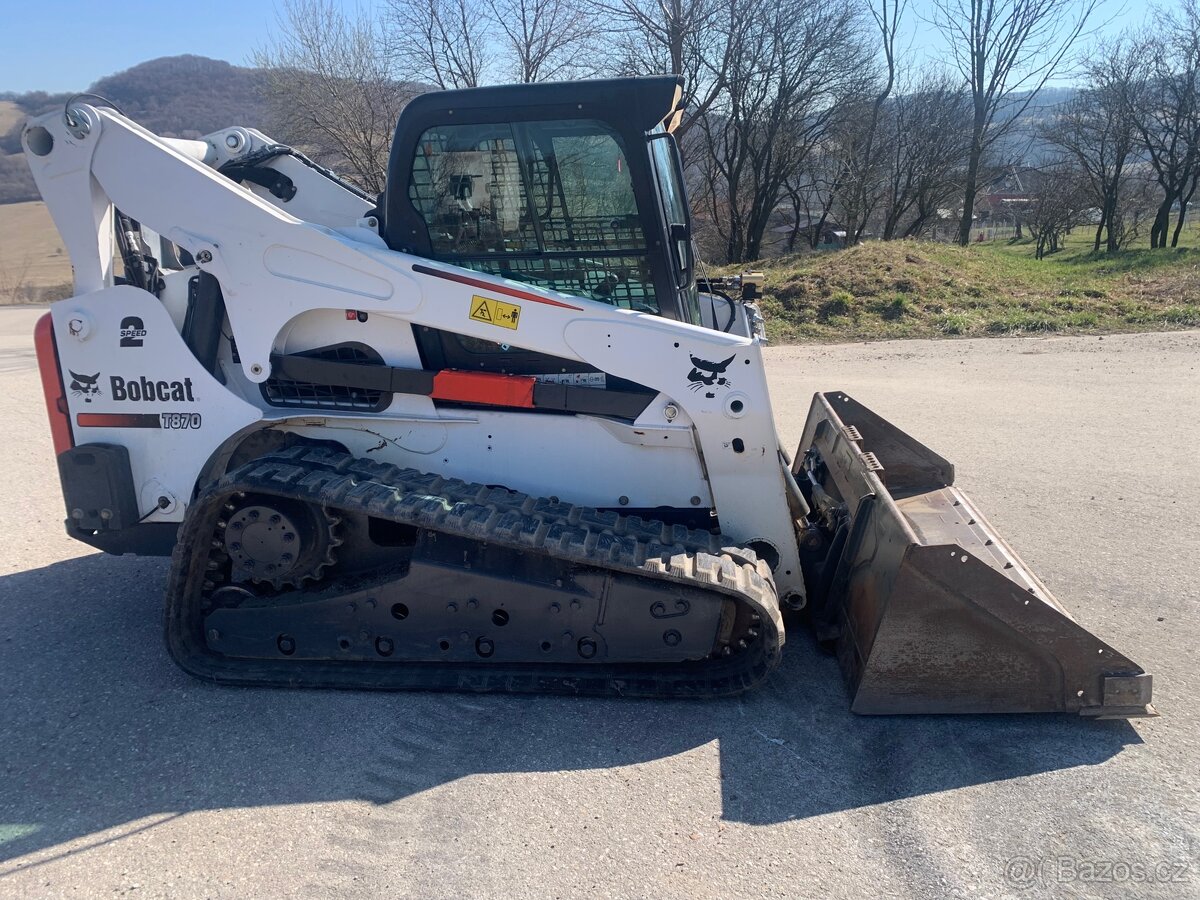Bobcat T870 + wheel saw WS24 - 7