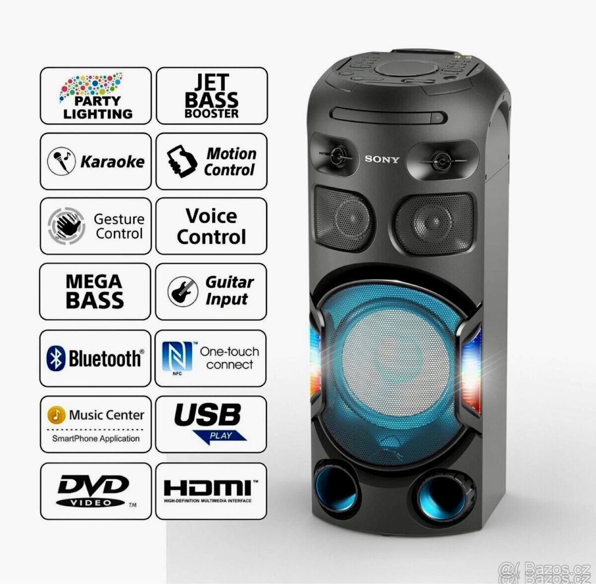 Prodám AUDIOSYSTÉM MHC-V42D - 7