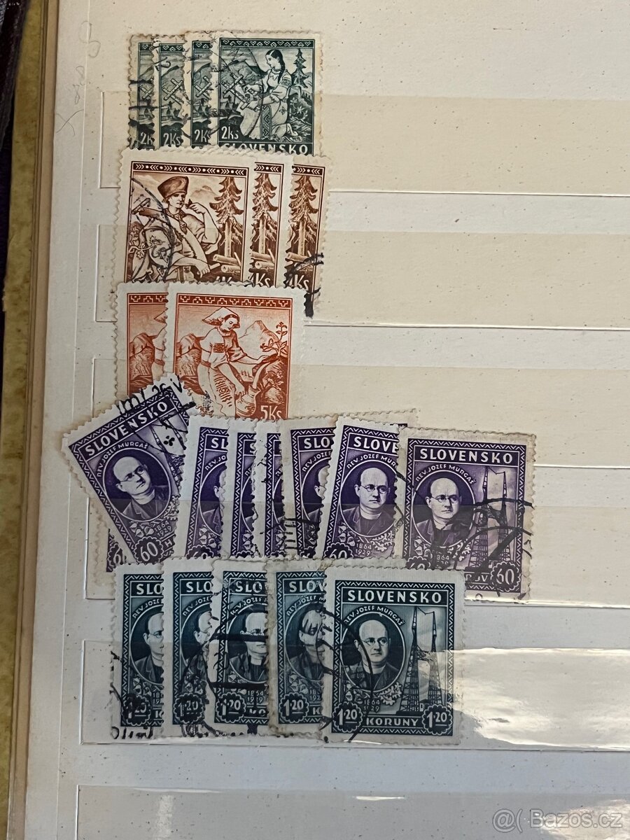 Poštovní známky z celého světa - 7