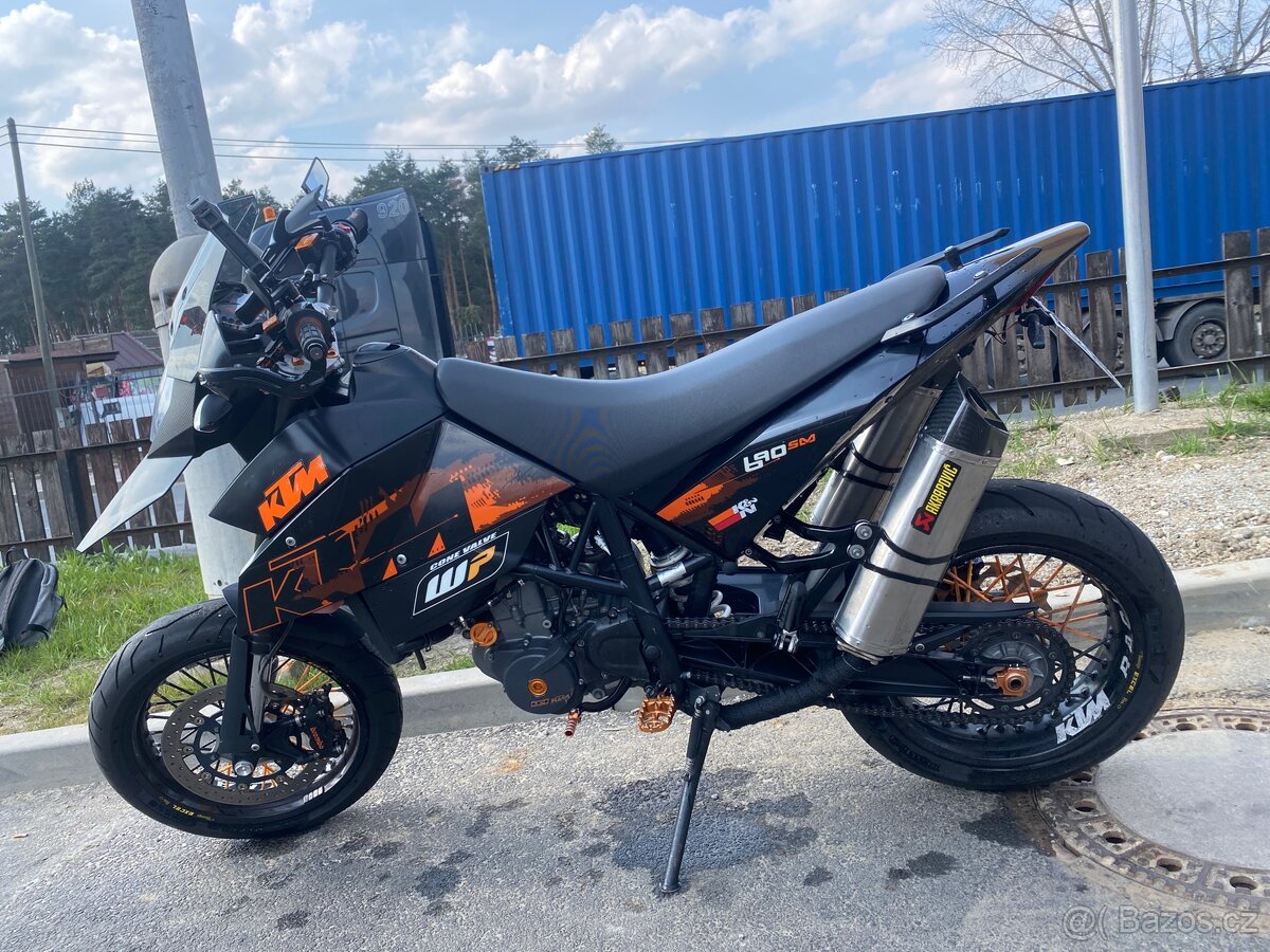 Ktm 690 sm NOVÝ MOTOR ktm 690sm - 7
