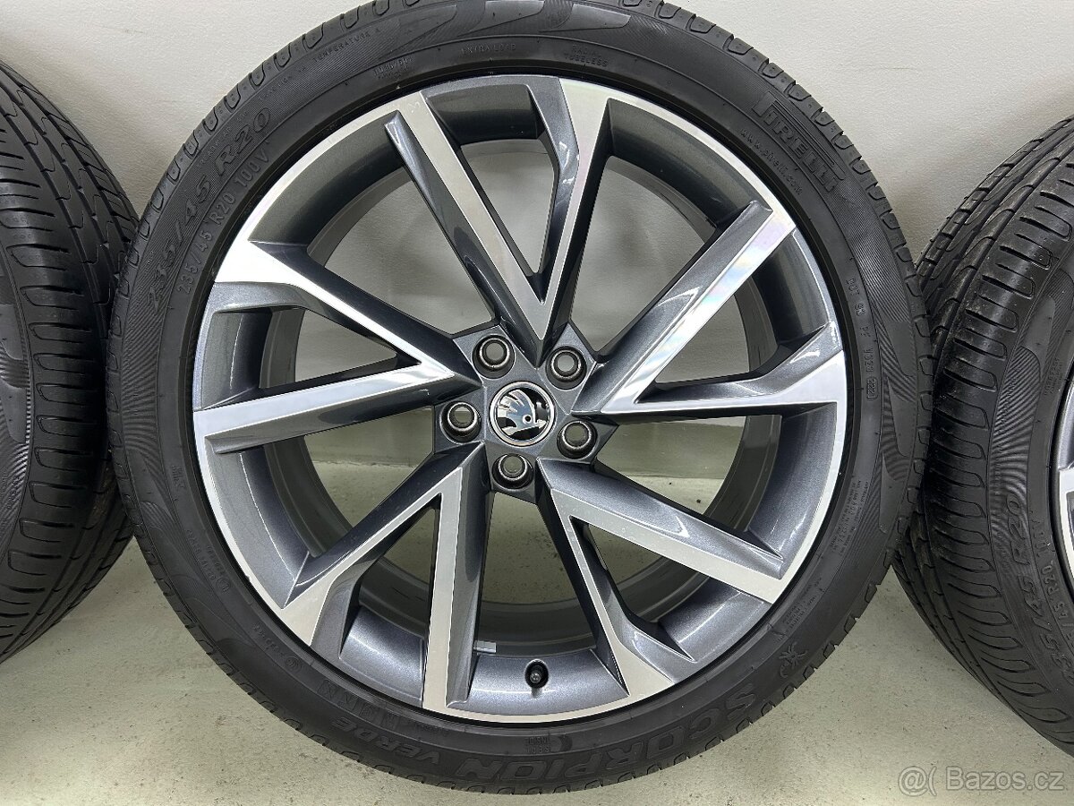 TOP letní originál al sada Škoda Kodiaq Vega 5x112 - 7