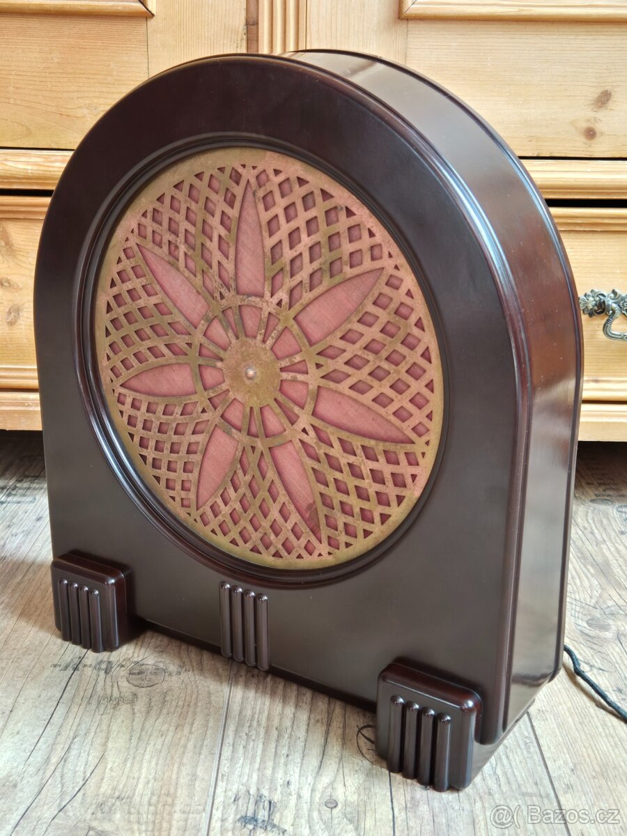 Starý rádio reproduktor Philips, typ 2032, 1931 - 7