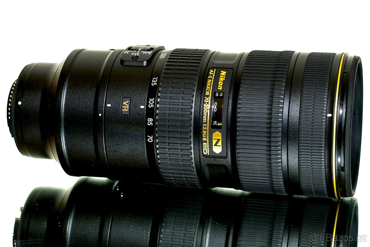 Nikon AF-S 70-200mm f/2,8G ED VRII + UV filtr TOP STAV - 7