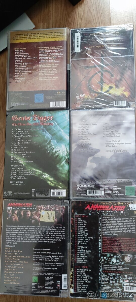 Prodám Metal DVD+CD.1 - 7