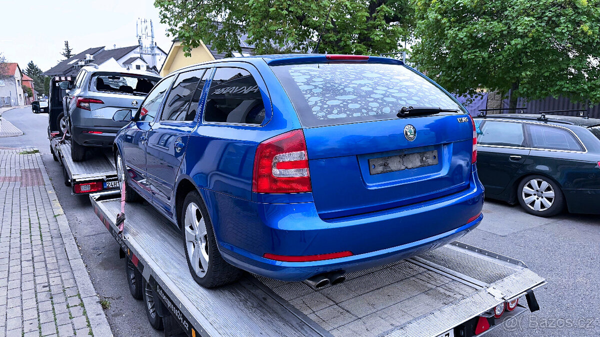 Vůz na náhradní díly Škoda Octavia 2 RS kombi 2006 BWA GVT L - 7