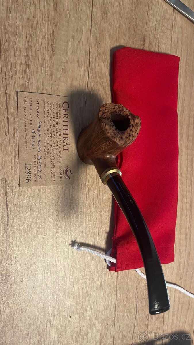 Dýmka lulka fajfka freehand Stanislav Hošek - 7