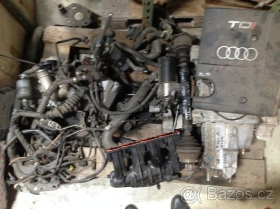Audi A6 1,9TDI 81kW 2002 - díly z vozu, motor typ AVG - 7
