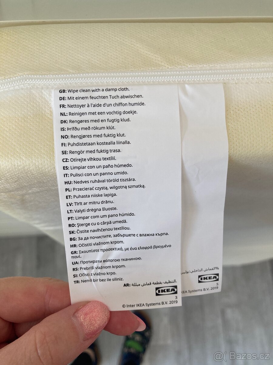Matrace do dětské postýlky SKÖNAST IKEA - 7