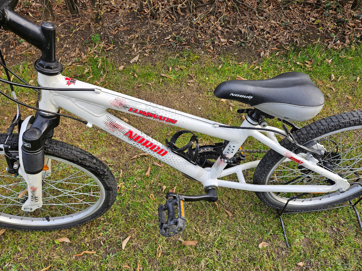 Rychlejší 20" dětské horské hliníkové kolo NORCO, rám 11" - 7