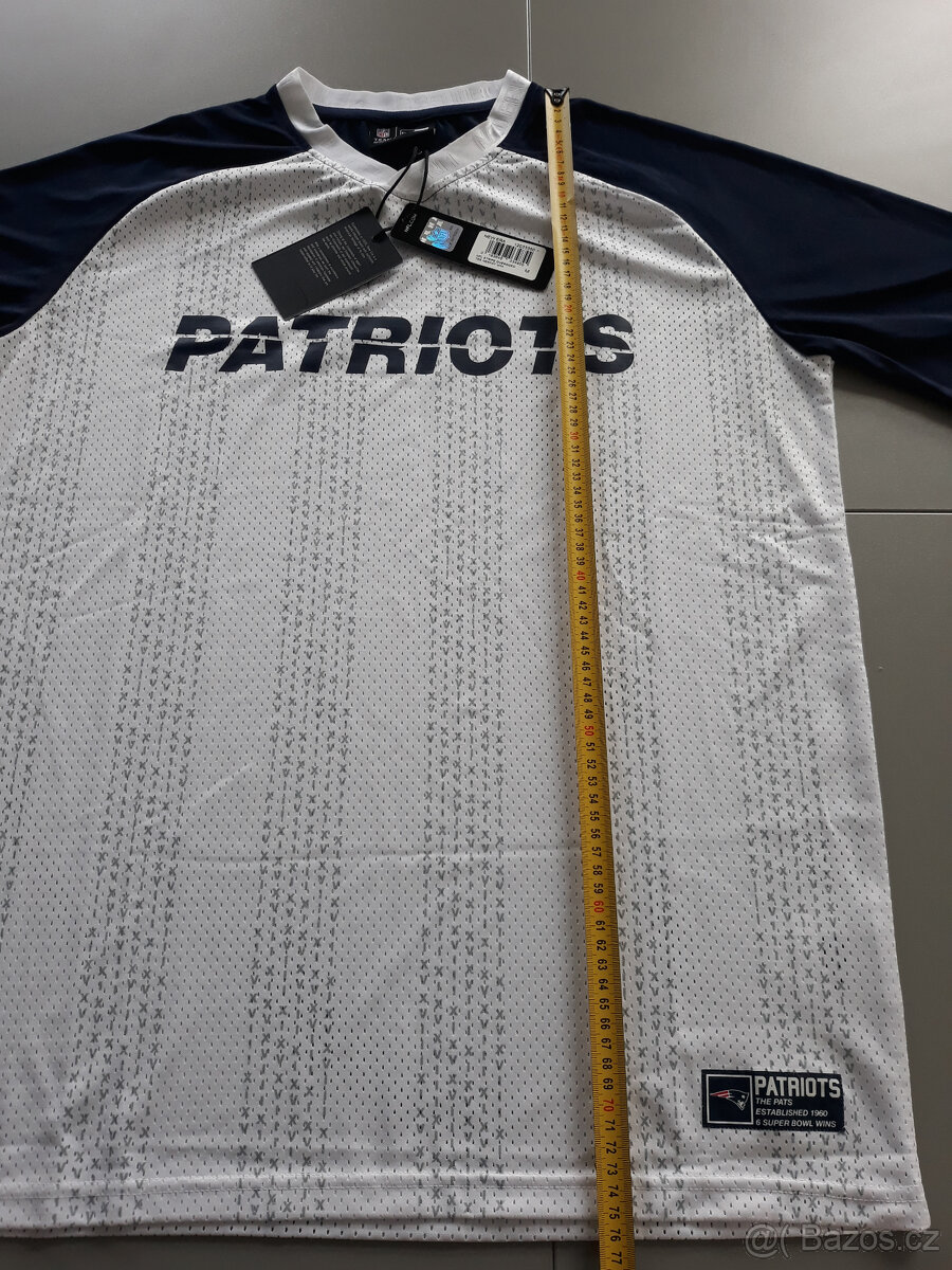 NFL New Era New England Patriots tričko - hip hop, fotbal - 7