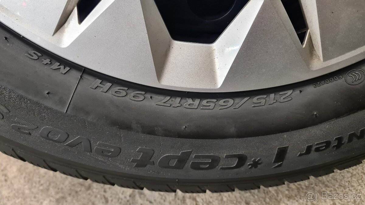 OCEL KOLA R16 - 5x112 originál zimní AUDI Q3,TIGUAN,SEAT. - 7