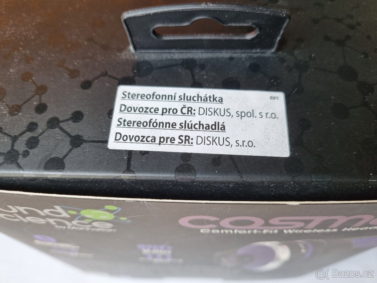 Sluchátka Manhattan Sound Science Cosmos 178372 nová - 7