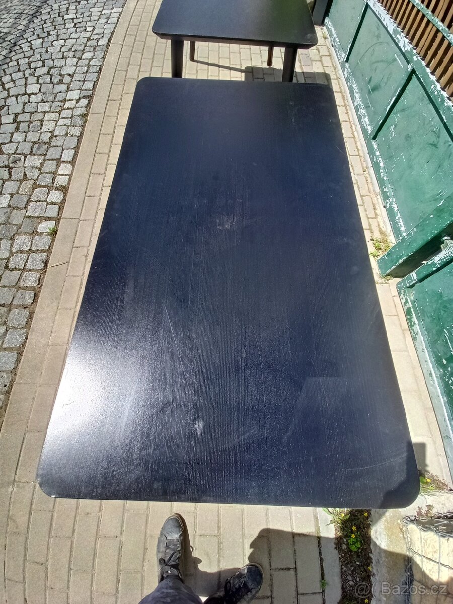 2x stůl ikea lisabo 140x78 - 7
