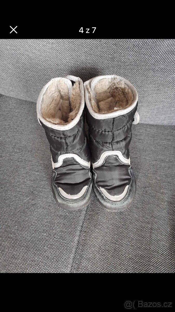 Dětské boty a bačkůrky pro kluka - 7