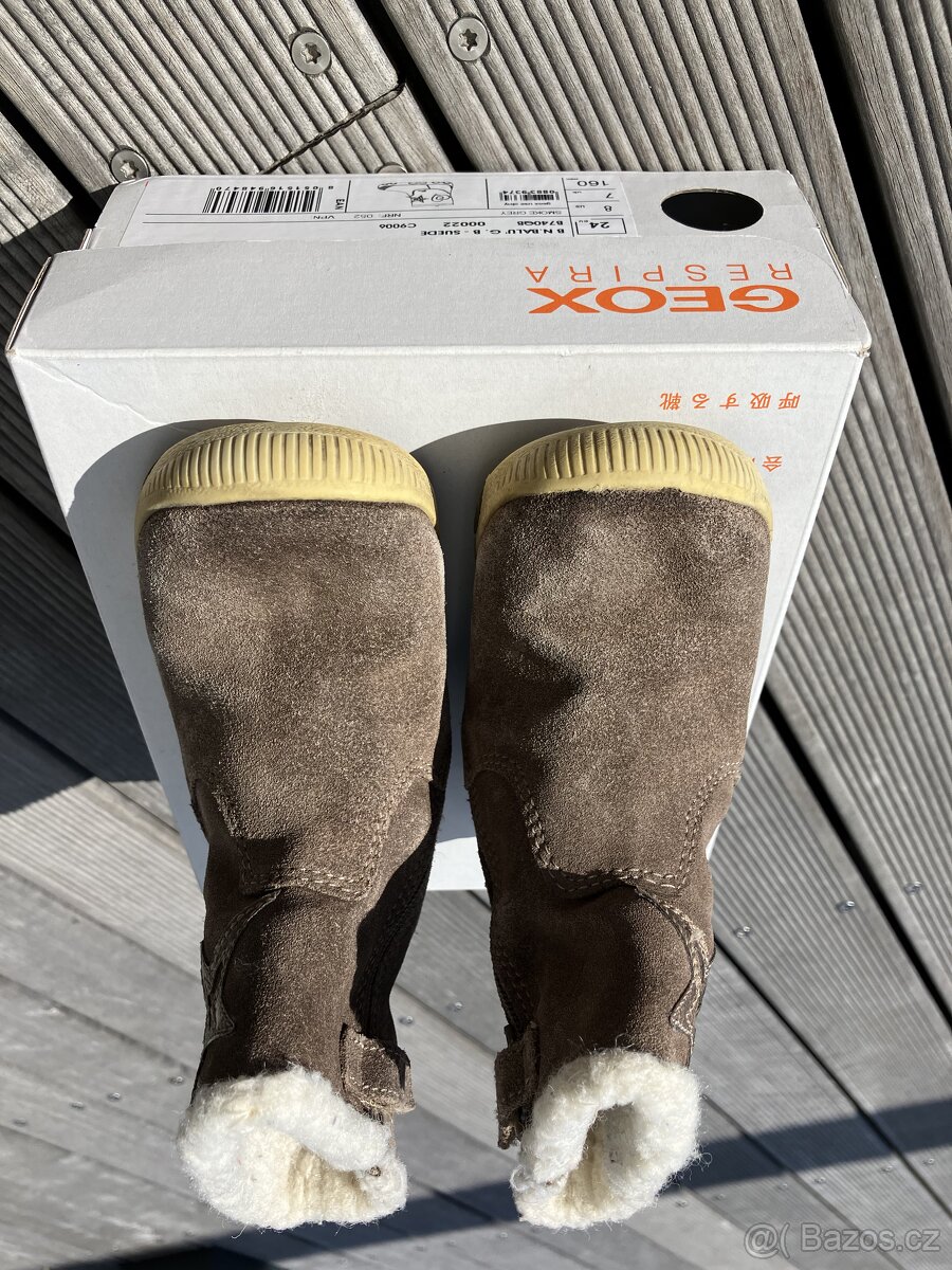 GEOX kožené kozačky vel 24 - 7