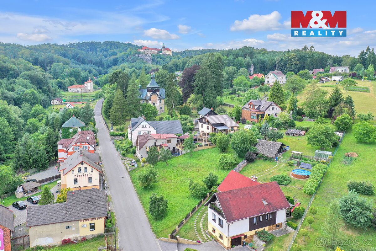 Prodej pozemku k bydlení, 928 m², Hrubá Skála - 7