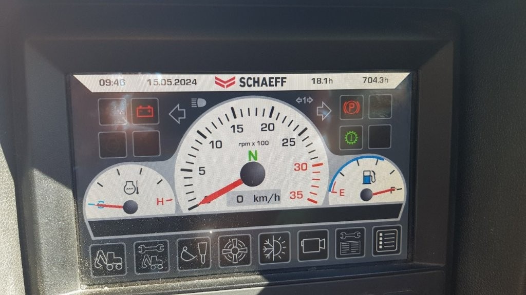 Kolové rypadlo Schaeff TW110 - 7