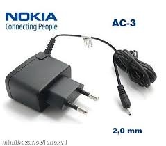 Originální nabíječky NOKIA konektor 3,5mm; 2,0mm a micro USB - 7