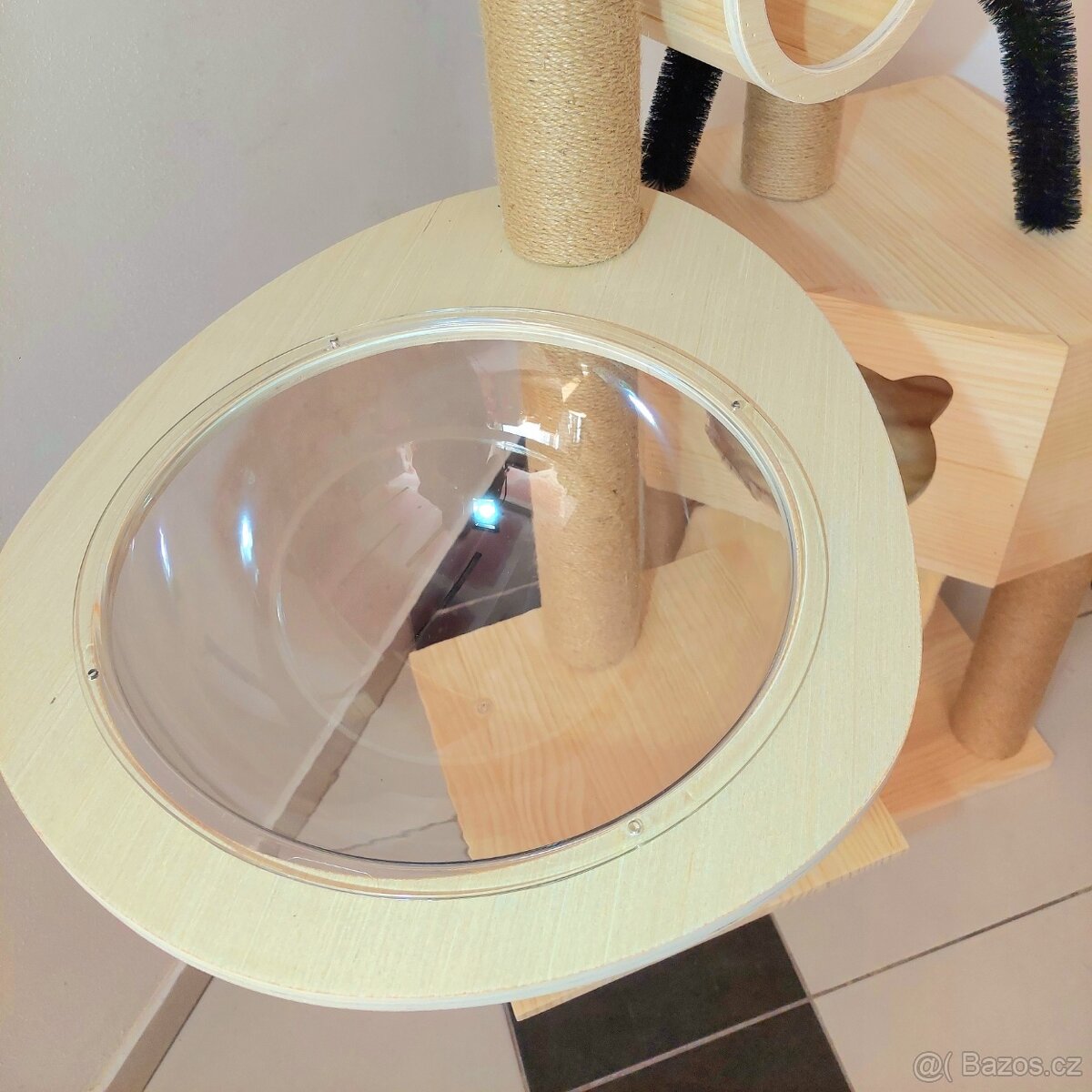 Škrabadlo pro kočky 159 cm, průměr sloupků 8 cm - nové - 7