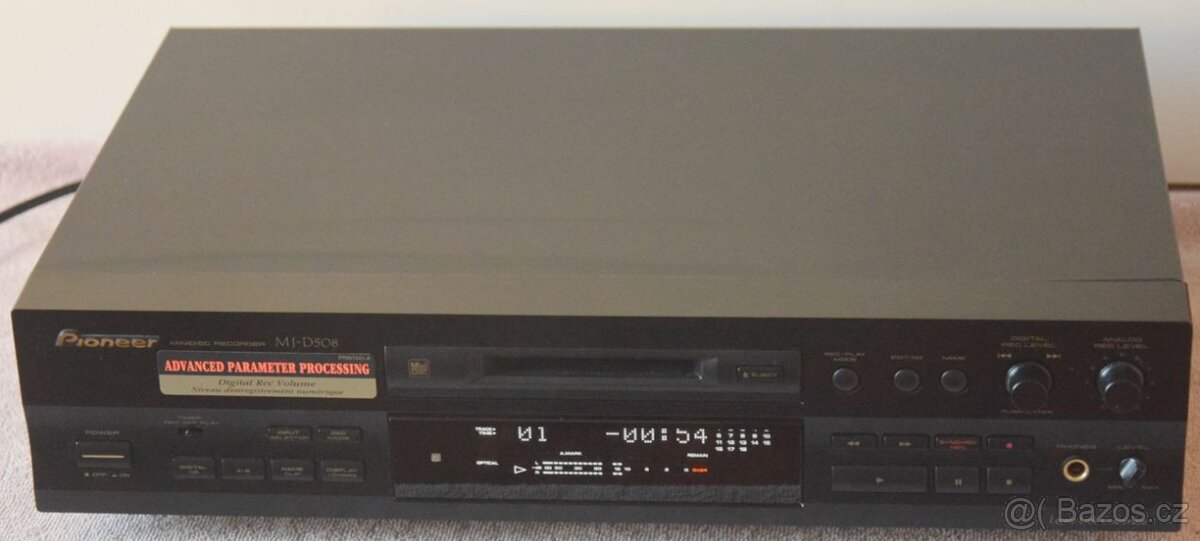 Minidisc deck PIONEER MJ-D508, manuál, disky - 7
