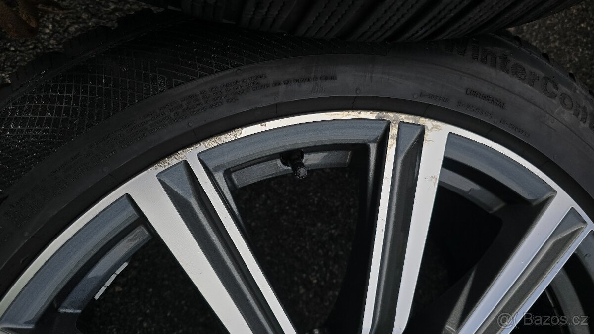 21"alu design AUDI Q8 se zimními pneu 285/45R21 Continental - 7