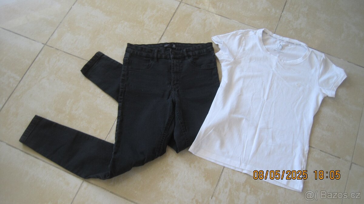 Dámské, dívčí džíny vel. XS, vel. 158/164 - 7