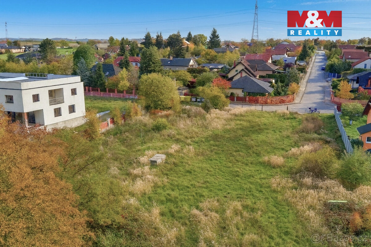 Prodej pozemku k bydlení, 871 m², Ohrobec, ul. K Vranému - 7