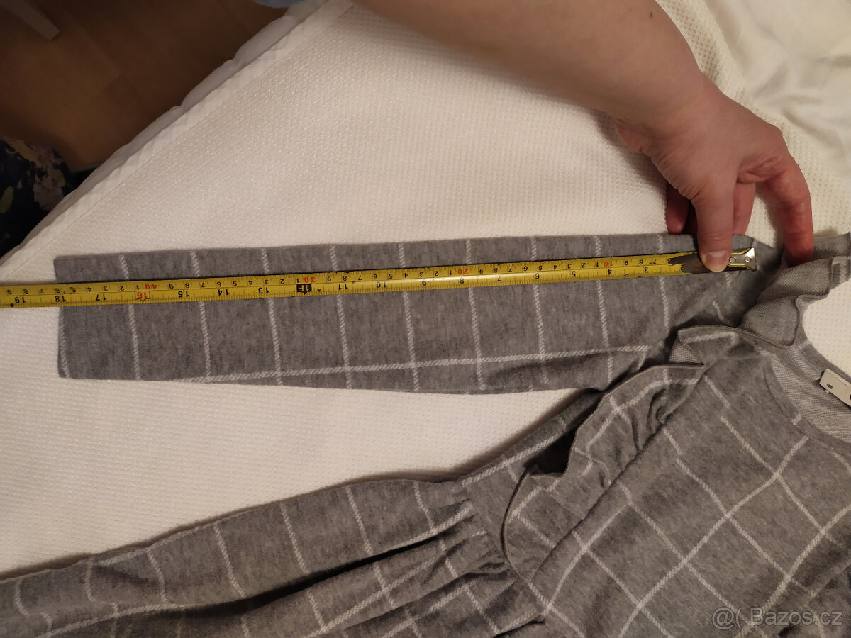 Nové šaty + kabelka, C&A, vel. 128 - 7