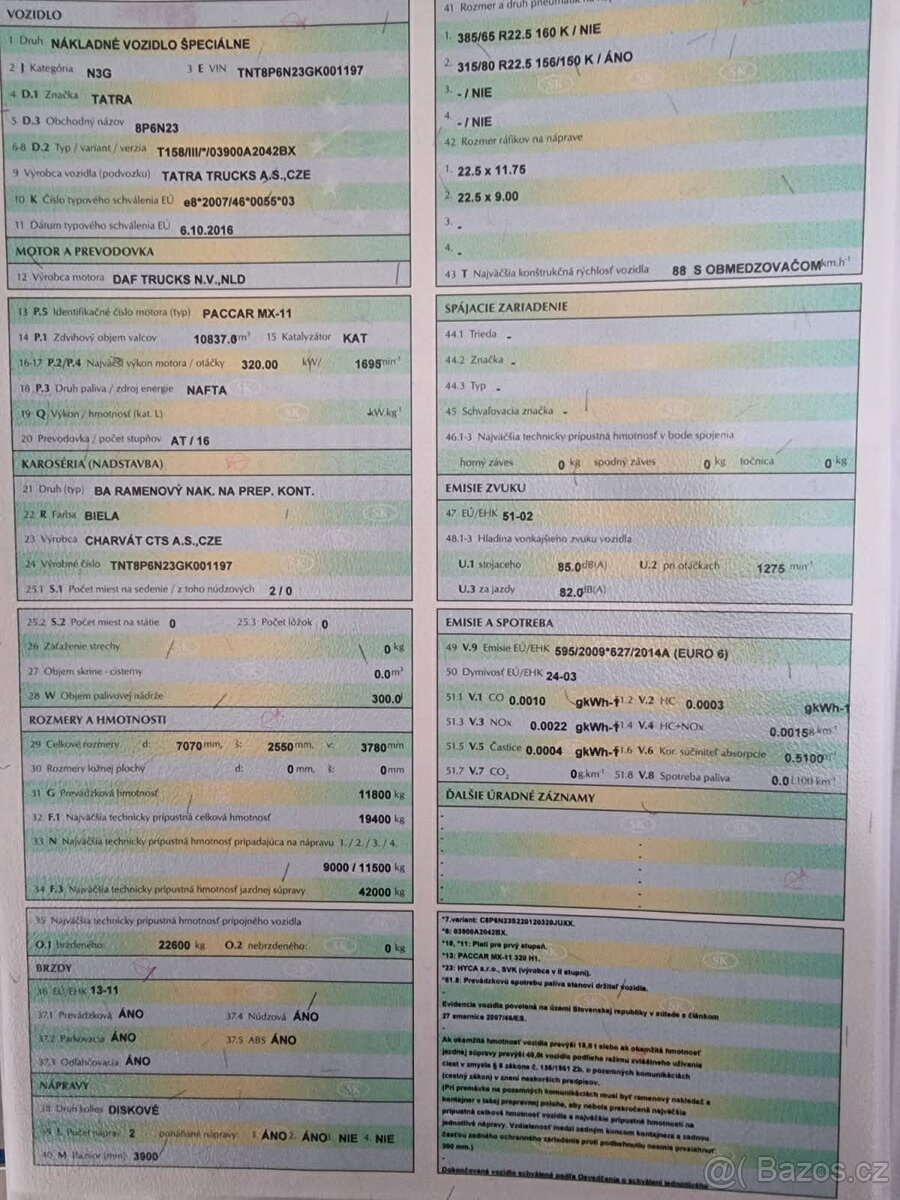 Predám TATRA Phoenix - nosič kontajnerov - 7