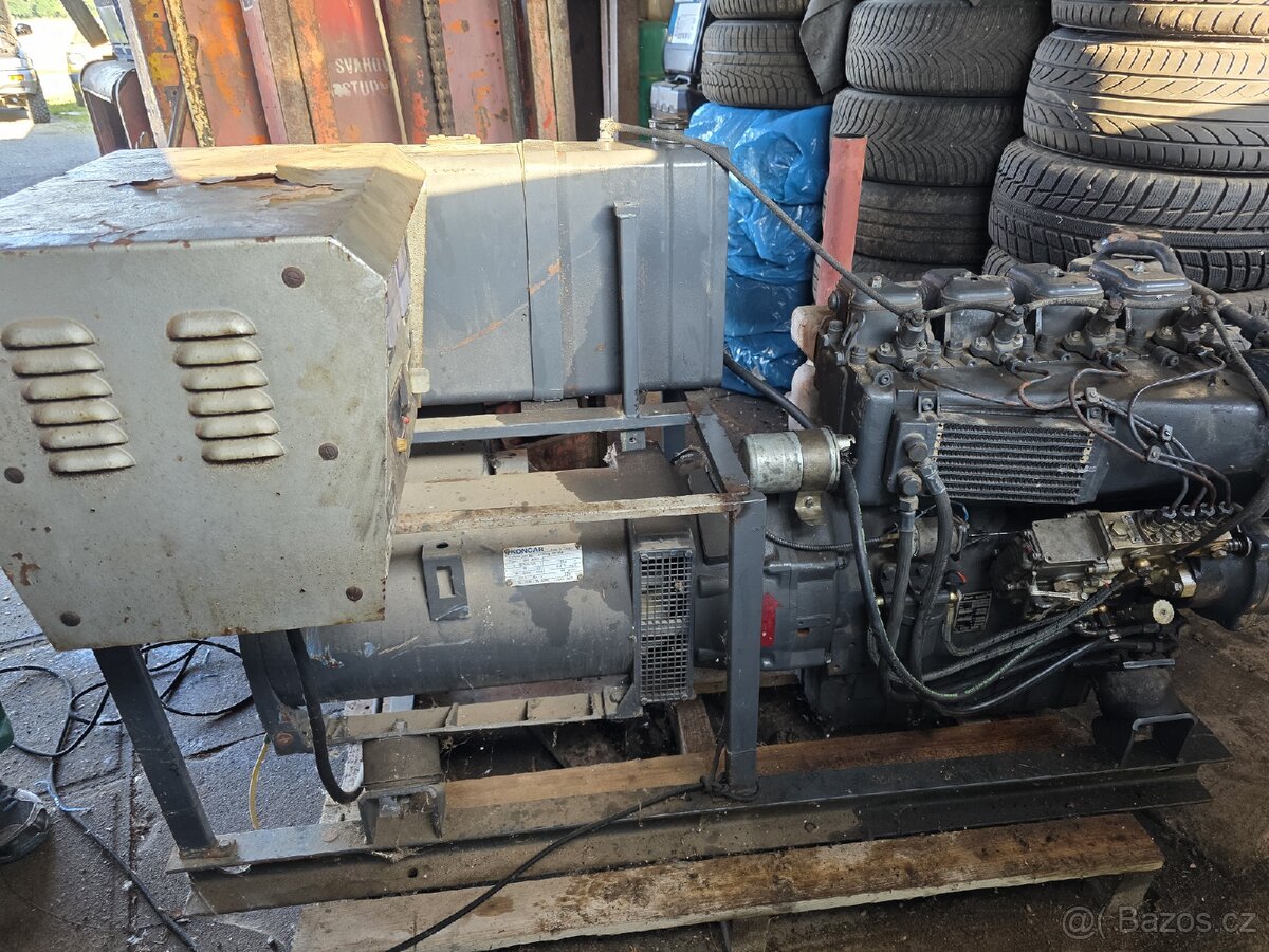 Prodám elektrocentrálu Slavia des 30a 30kw - 7