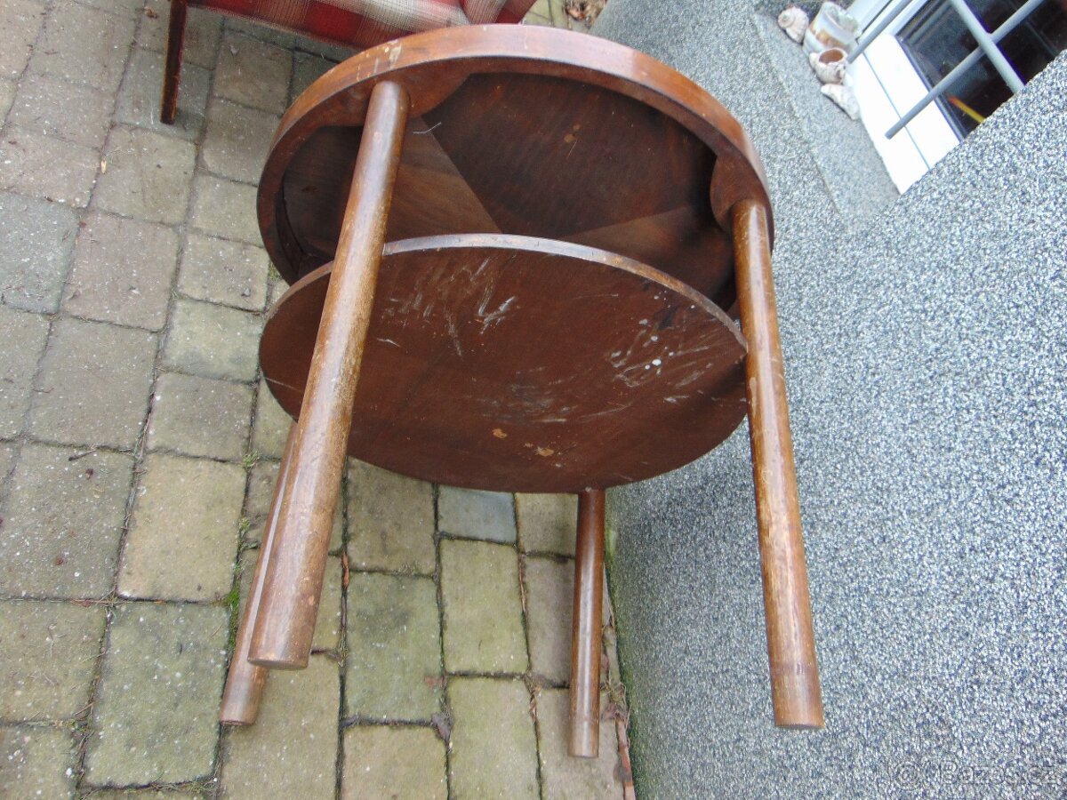 Retro křesla + stůl - 7